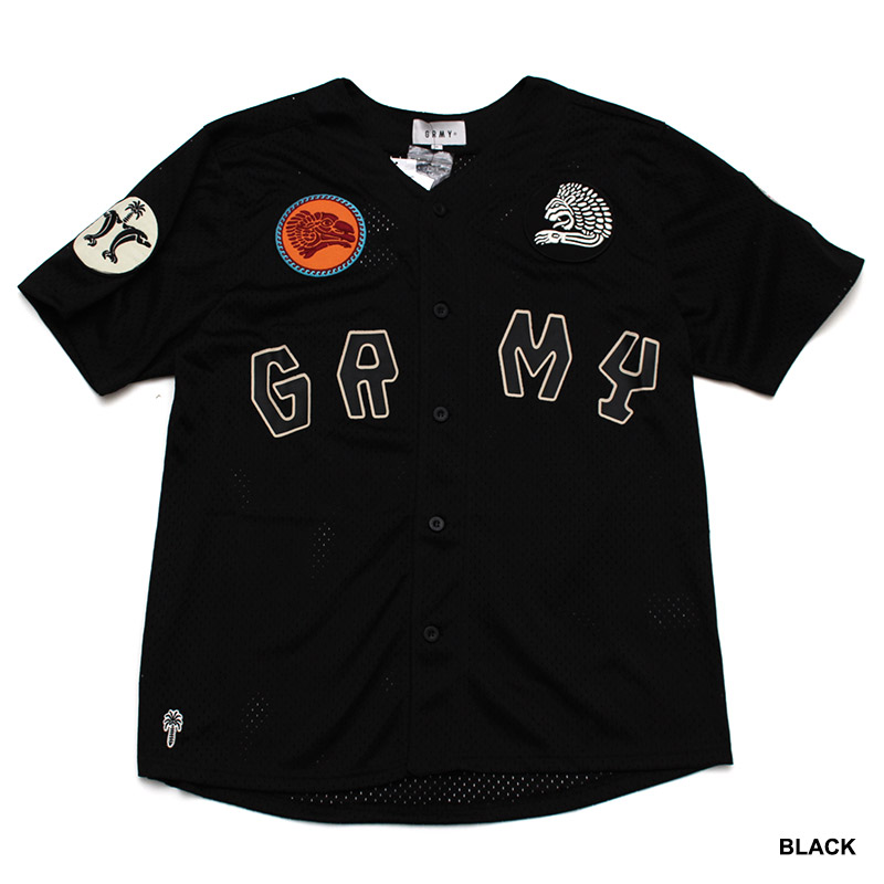 GRIMEY(グライミー)/ THE CLOUT MESH BASEBALL JERSEY -2.COLOR-