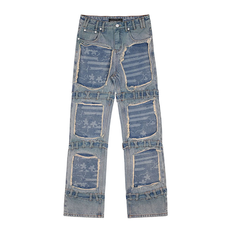 RACER WORLD WIDE（レーサーワールドワイド）/ WASHED LIBERTY JEANS -BLUE-