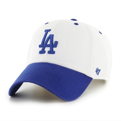DODGERS DOUBLE HEADER DIAMOND '47 CLEAN UP -WHITE×ROYAL-