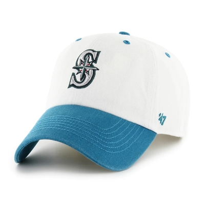 MARINERS DOUBLE HEADER DIAMOND '47 CLEAN UP -WHITExDARK TEAL-