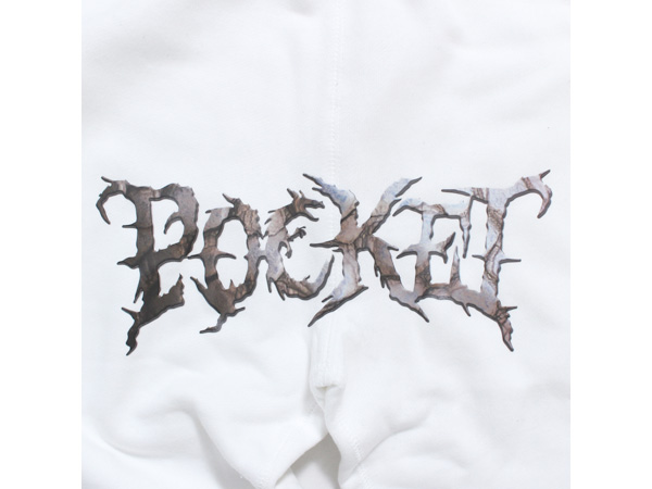 POCKET(ポケット)/ LOGO PANTS -WHITE-