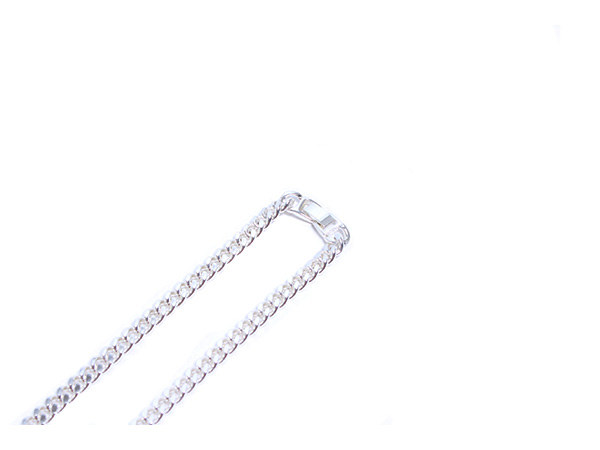 ADVANCE(アドバンス)/ SILVER NECKLACE -50cm×0.6cm-