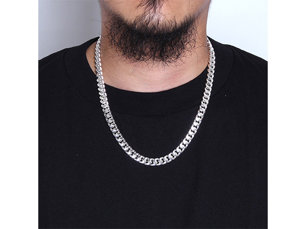 ADVANCE(アドバンス)/ SILVER NECKLACE -50cm×0.9cm- | WALKIN STORE