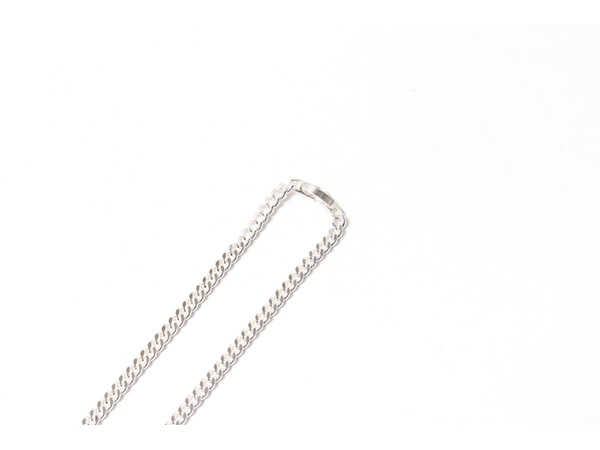 ADVANCE(アドバンス)/ SILVER NECKLACE -60cm-幅0.4cm-