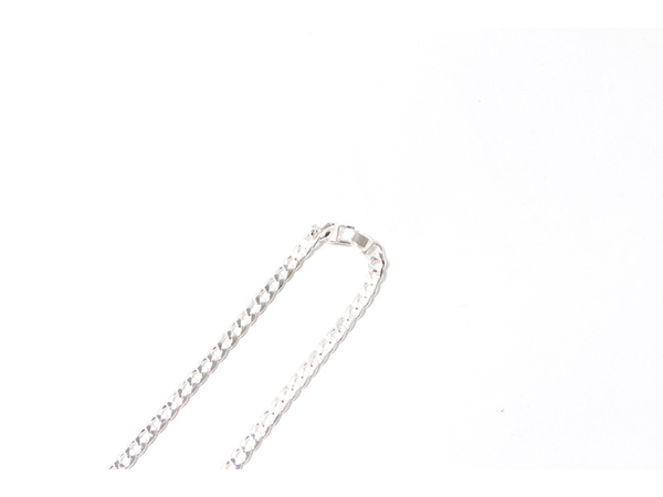 ADVANCE(アドバンス)/ SILVER NECKLACE -60cm-幅0.6cm-