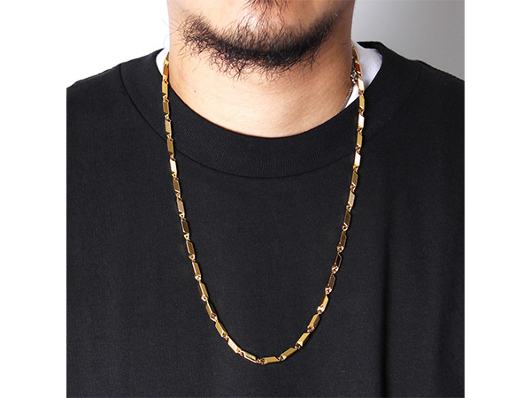 ADVANCE(アドバンス)/ GOLD NECKLACE -62cm-幅0.3cm-