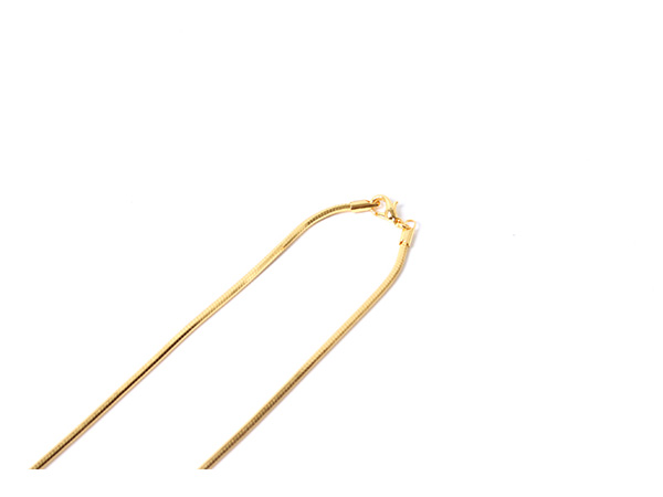 ADVANCE(アドバンス)/ GOLD NECKLACE -60cm-幅0.3cm-