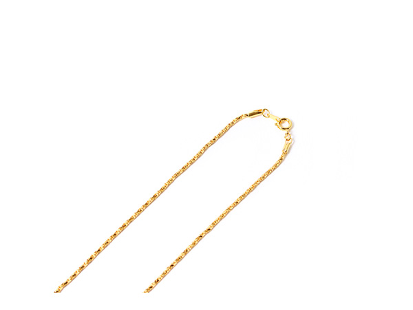 ADVANCE(アドバンス)/ GOLD NECKLACE -60cm-幅0.2cm-