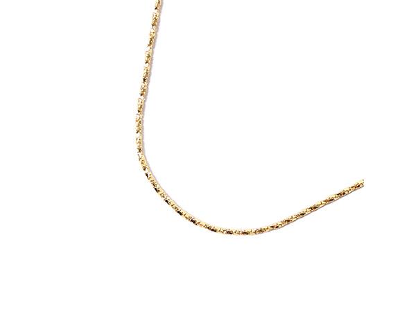 ADVANCE(アドバンス)/ GOLD NECKLACE -60cm-幅0.2cm-