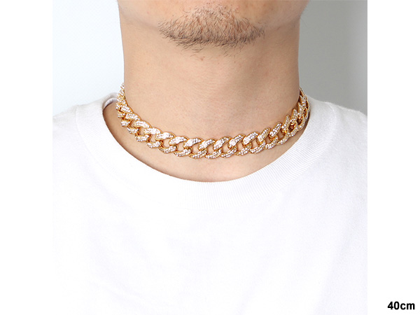 ADVANCE(アドバンス)/ GOLD NECKLACE -40cm-