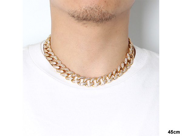 ADVANCE(アドバンス)/ GOLD NECKLACE -45cm-