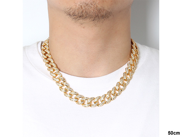 ADVANCE(アドバンス)/ GOLD NECKLACE -50cm-