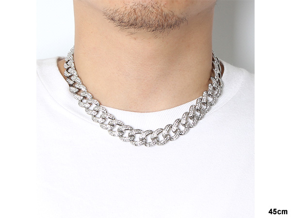 ADVANCE(アドバンス)/ SILVER NECKLACE -45cm-