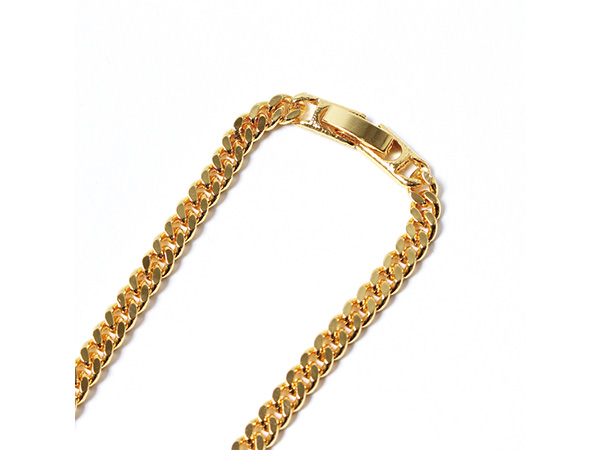 ADVANCE(アドバンス)/ GOLD NECKLACE -50cm-幅0.4cm-