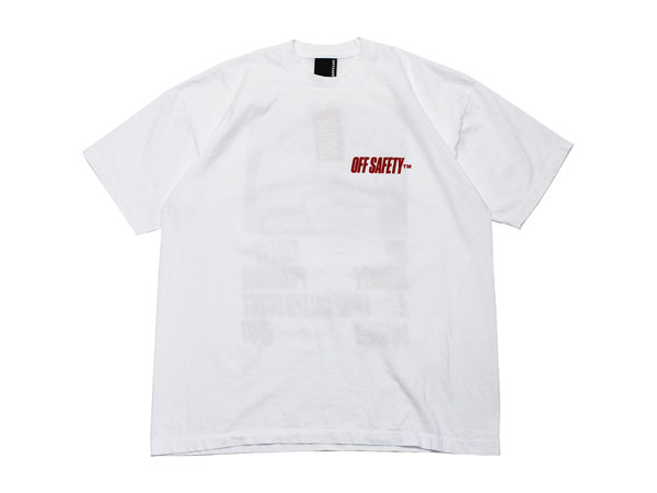 OFFSAFETY(オフセーフティー)/ CHECK THE RHYME T-SHIRTS -WHITE-