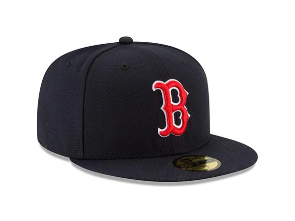 59FIFTY MLBオンフィールド ボストン・レッドソックス ゲーム-NAVY-