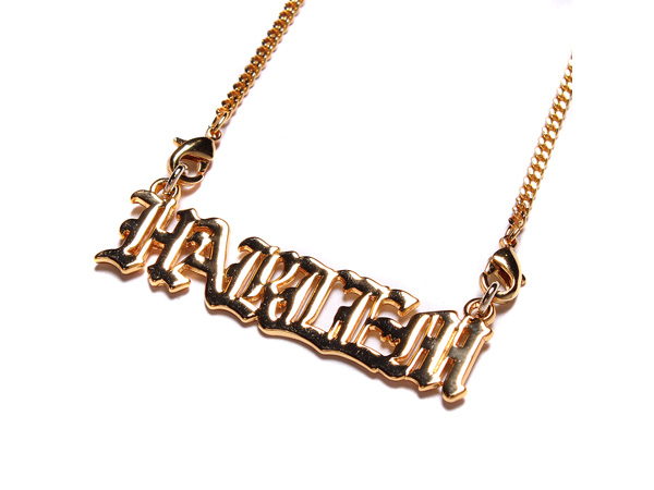 ADVANCE(アドバンス)/ HARLEM PLATE GOLD NECKLACE -50cm-