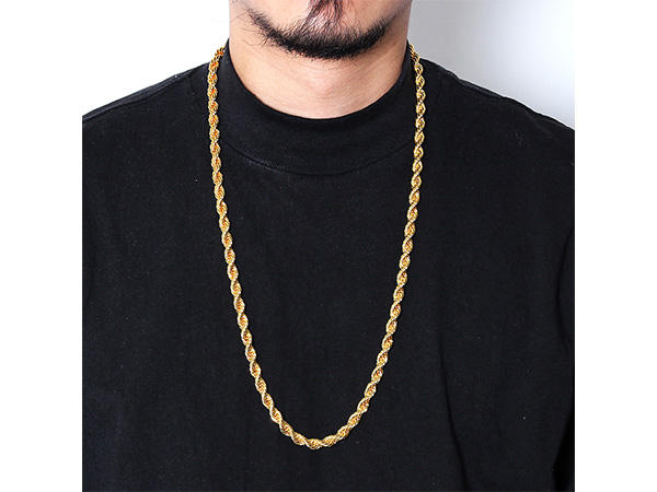 ADVANCE(アドバンス)/ GOLD NECKLACE -70cm×0.8cm-