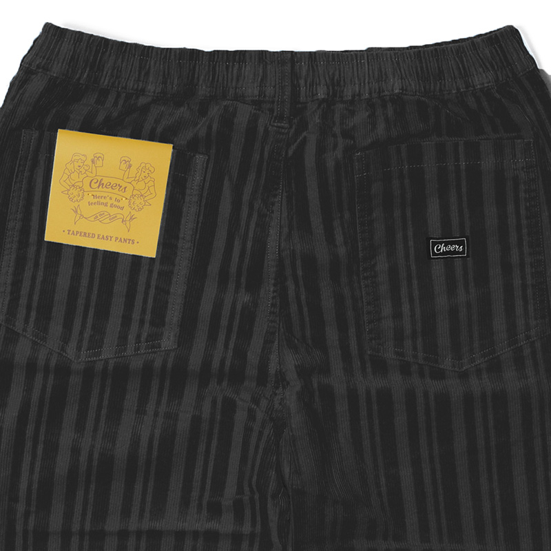 Cheers(チアーズ)/ STRIPE CORDUROY TEPS -BLACK- | WALKIN STORE WEB SHOP