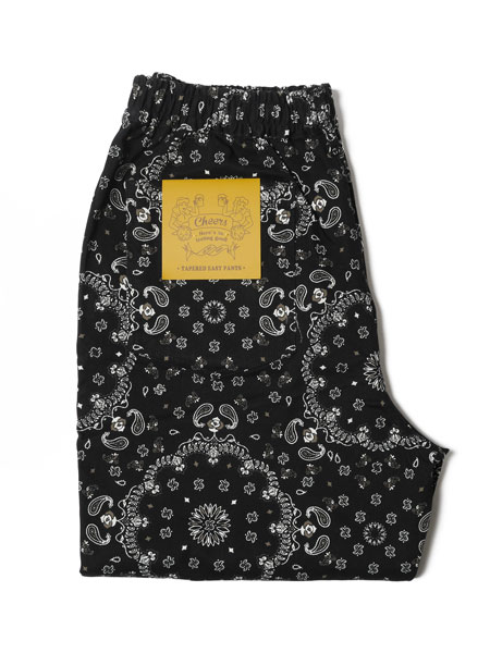 PAISLEY TEPS -BLACK-