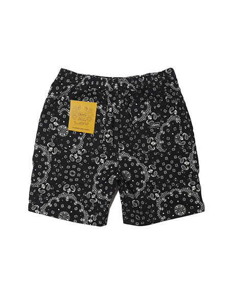 PAISLEY SHORT -BLACK-