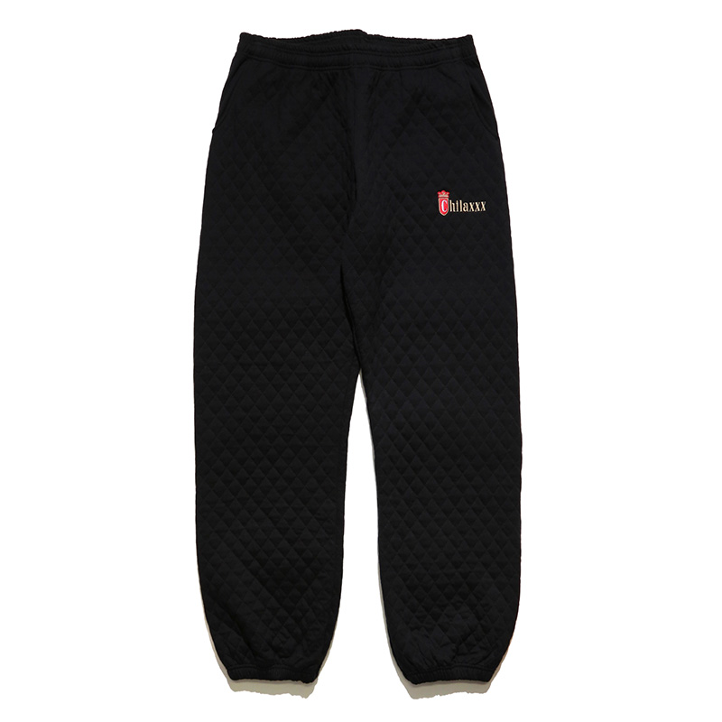 Chilaxxx(チラックス)/ QUILTING SWEATPANTS -BLACK- | WALKIN STORE