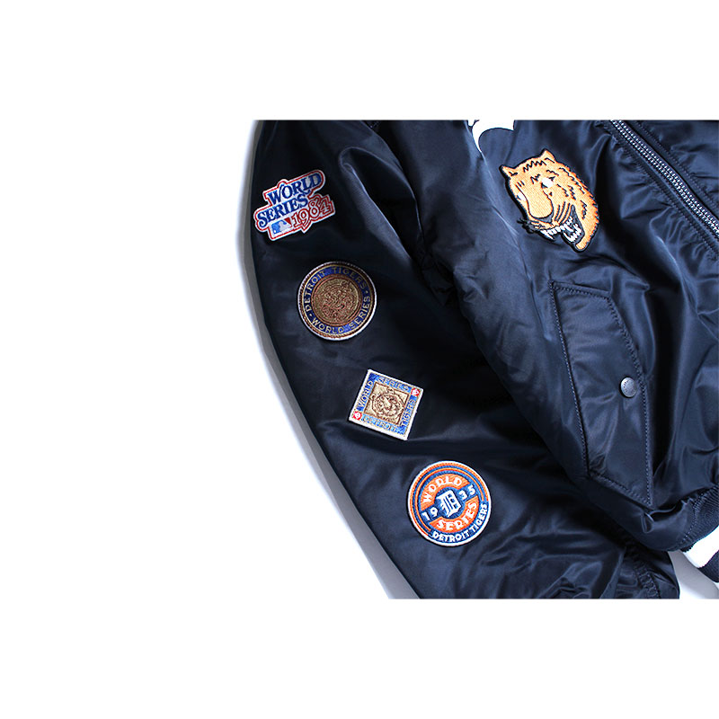 Shop New Era Detroit Tigers Alpha Industries MA-1 Bomber Jacket