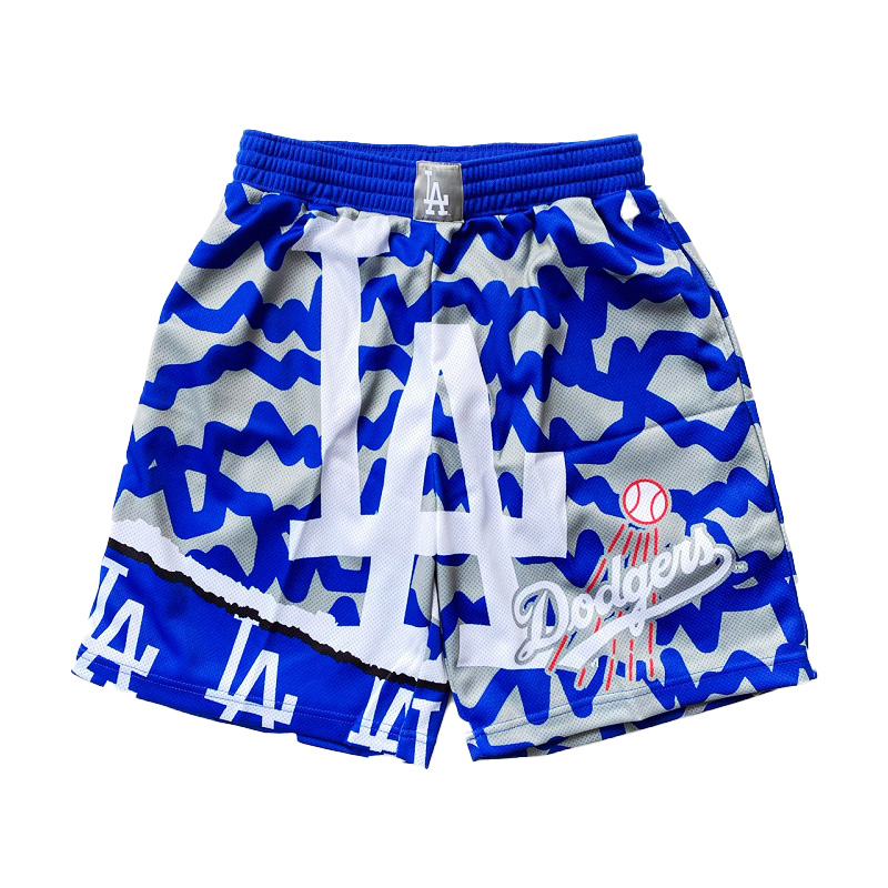 Mitchell & Ness Jumbotron 2.0 Sublimated Shorts Los Angeles Dodgers