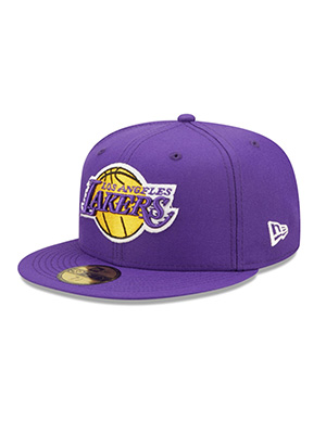 LOS ANGELES LAKERS Pop Sweat 59FIFTY Fitted -PURPLE-