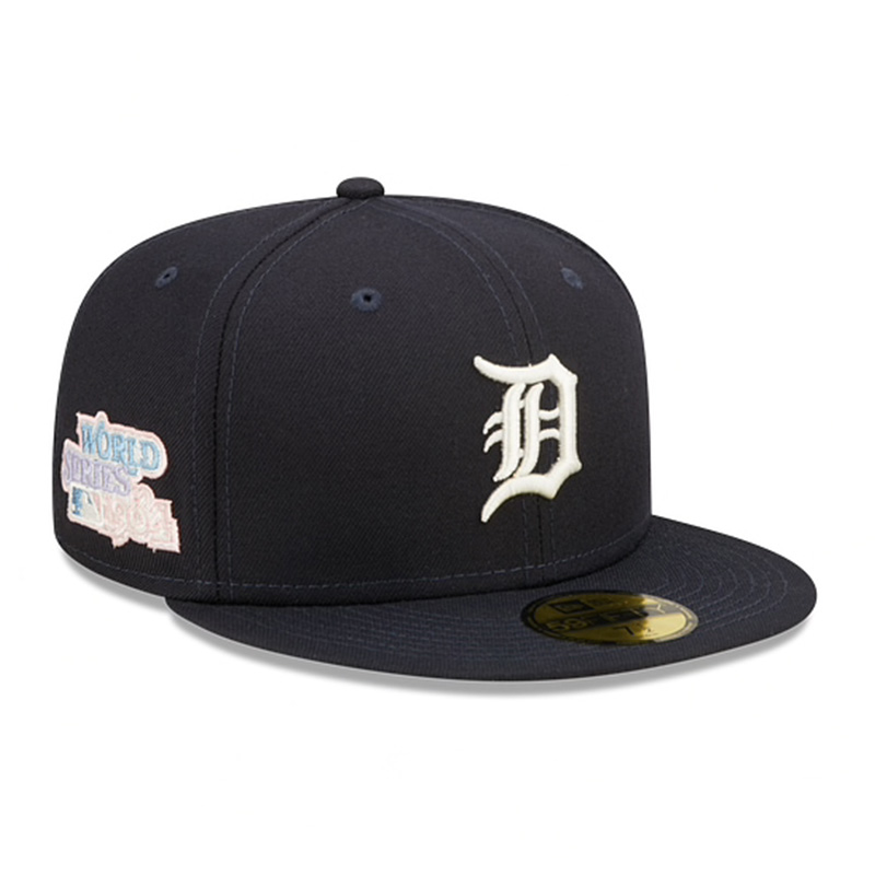 DETROIT TIGERS Pop Sweat 59FIFTY Fitted -NAVY-