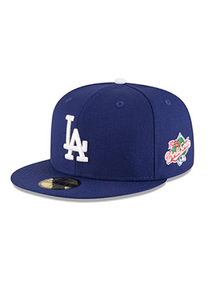 LOS ANGELES DODGERS 1988 WORLD SERIES WOOL 59FIFTY FITTED -BLUE-
