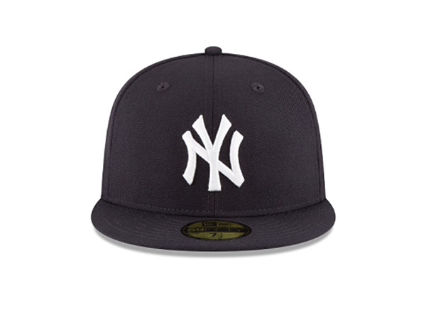 NEW YORK YANKEES 2000 WORLD SERIES WOOL 59FIFTY FITTED -NAVY-