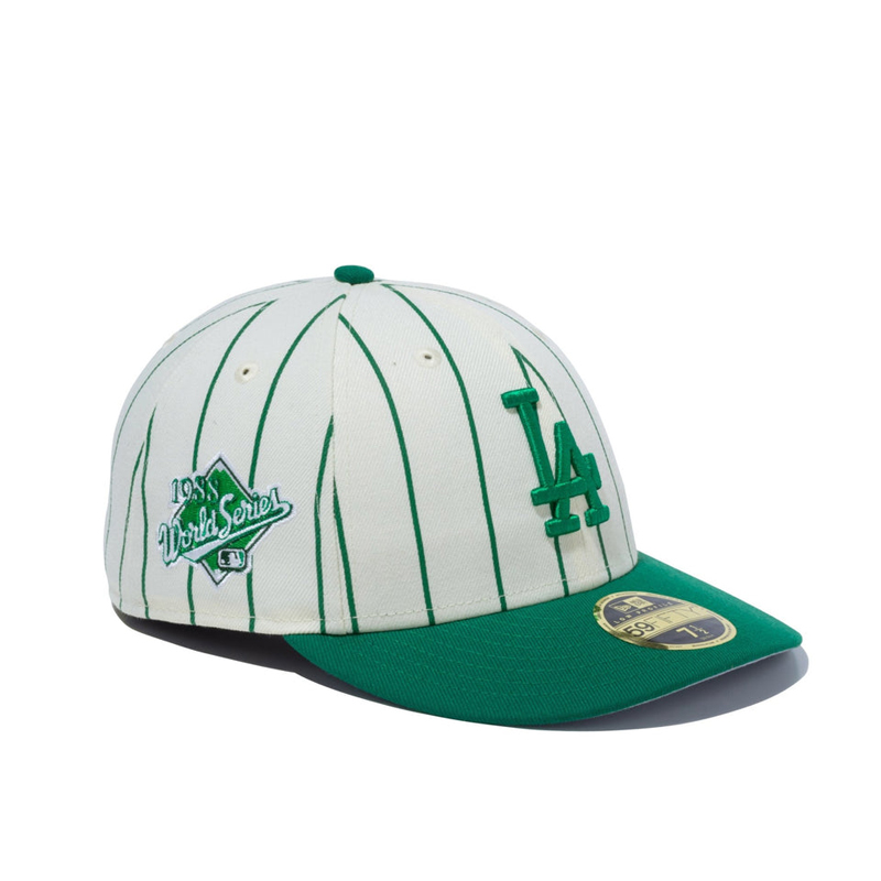 LP 59FIFTY MLB Green Pack ロサンゼルス・ドジャース クローム ケリーグリーンバイザー -GREEN-