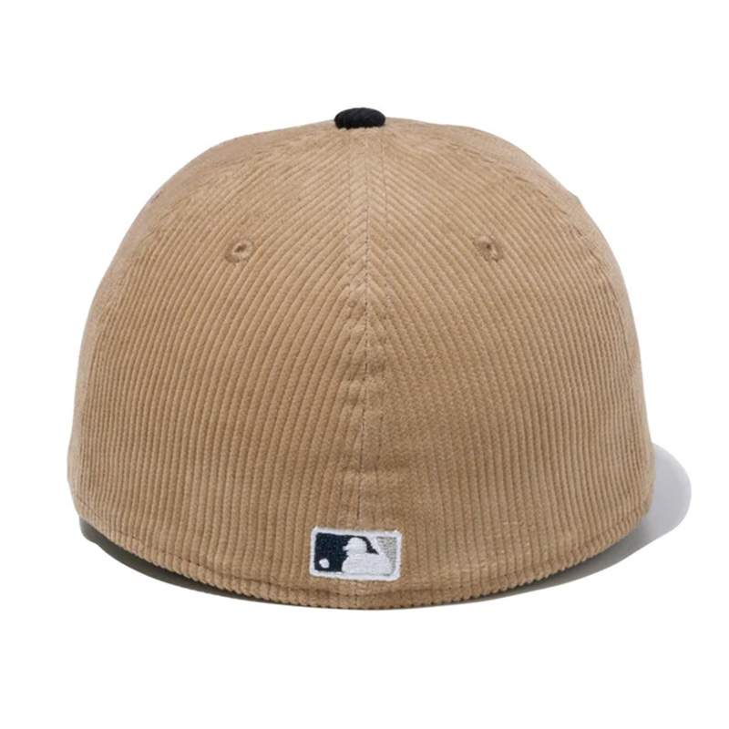 LP 59FIFTY 2-Tone Corduroy コーデュロイ ニューヨーク・ヤンキース ベージュ ネイビーバイザー -BEIGE-