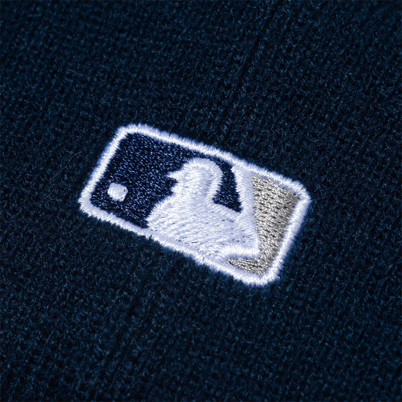 ベーシック カフニット MLB Team Logo ニューヨーク・ヤンキース ネイビー -NAVY-