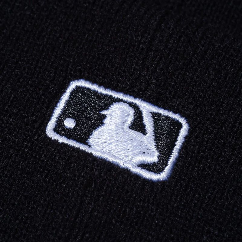 ベーシック カフニット MLB Team Logo ロサンゼルス・ドジャース ブラック -BLACK-