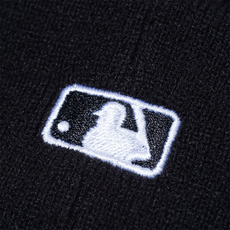 ベーシック カフニット MLB Team Logo シカゴ・ホワイトソックス ブラック -BLACK-