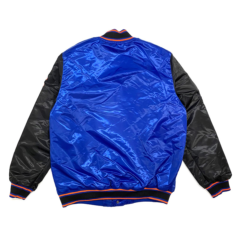 NEW YORK KNICKS Starter Hooded BIG LOGO Half Zip Pullover Jacket