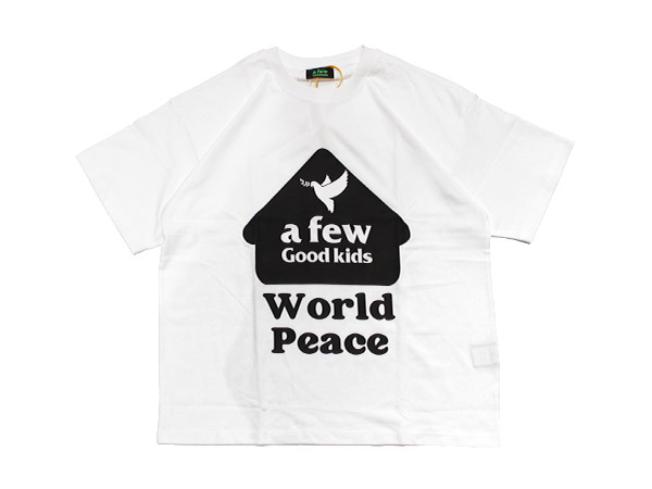 A FEW GOOD KIDS(ア フュー グッド キッズ)/ WORLD PEACE TEE-2.COLOR 