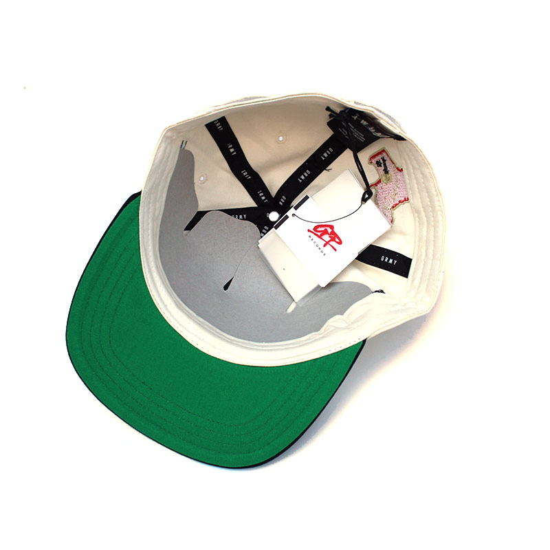 GRIMEY(グライミー)/ PAISON GAMBERRA(GP×GRMY)FITTED CAP-WHITE