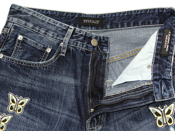 STUGAZI(スガジ)/ STUGAZI BUTTERFLY CRUSHED DENIM -2.COLOR