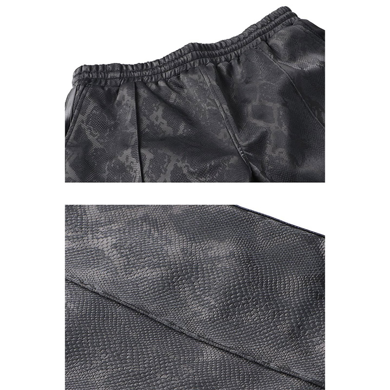 SUPPLIER(サプライヤー)/ PYTHPN LEATHER TRACK PANTS-BLACK- | WALKIN