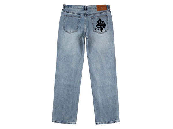 SUPPLIER(サプライヤー)/ BONE EMBROIDERY WASHED DENIM | WALKIN