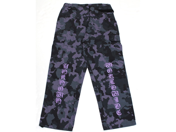 至上 UNKNOWN LONDONALL OVER CAMO GRAPHIC CARGO PANTS