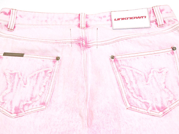 UNKNOWN LONDON(アンノウンロンドン)/ LIGHT PINK WASHED ANGEL