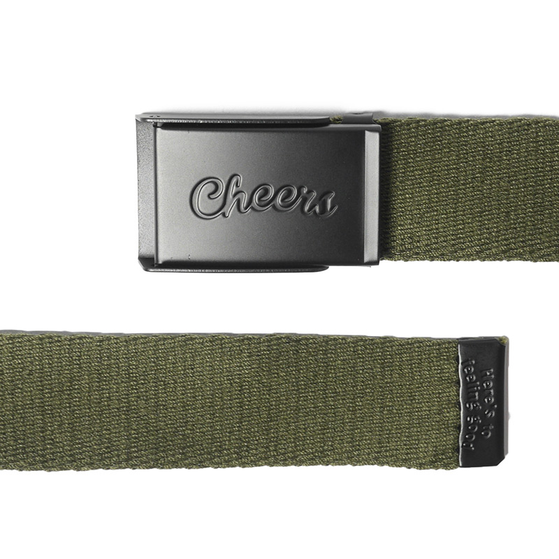 Cheers(チアーズ)/ BELT SOLID -OLIVE-