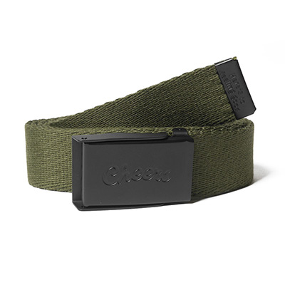 Cheers(チアーズ)/ BELT SOLID -OLIVE-