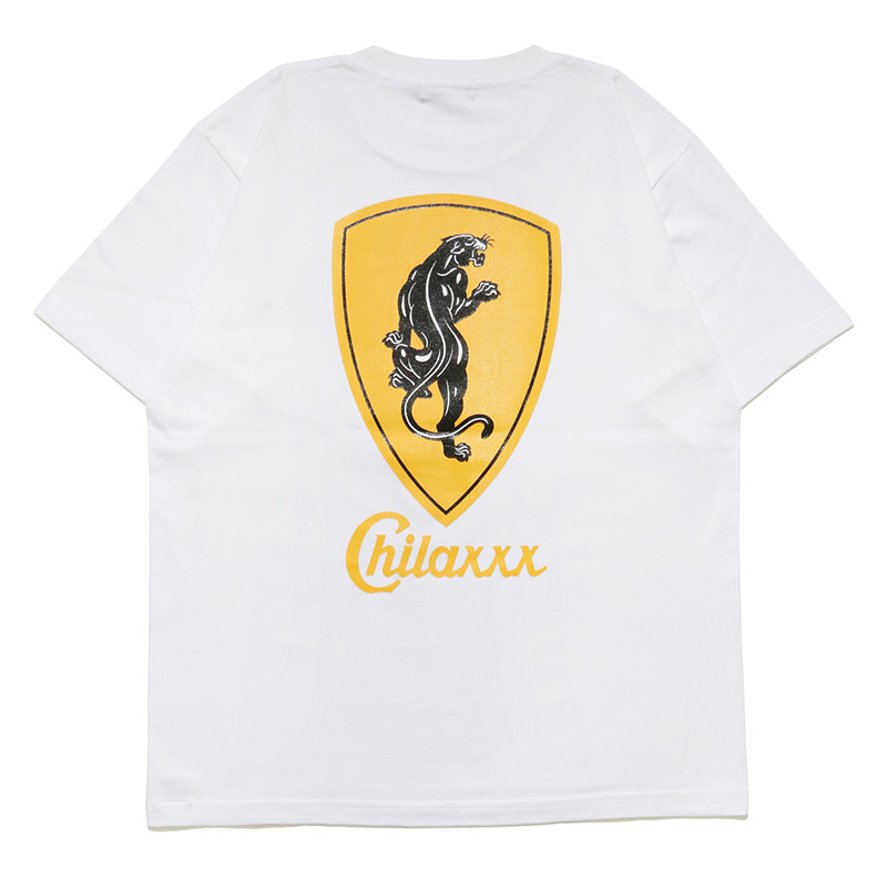 Chilaxxx(チラックス)/ PANTHER T-SHIRT -WHITE-