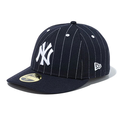 LP 59FIFTY MLB Pinstripe ニューヨーク・ヤンキース ネイビー