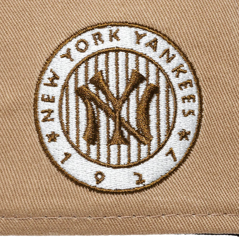 29TWENTY ニューヨーク・ヤンキース フェルトアップリケ カーキ